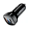 Зарядний пристрій Acefast 2xUSB 66W (USB-C + USB-A) B4 with digital display (6974316280392)