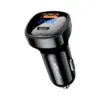 Зарядний пристрій Acefast 2xUSB 66W (USB-C + USB-A) B4 with digital display (6974316280392)