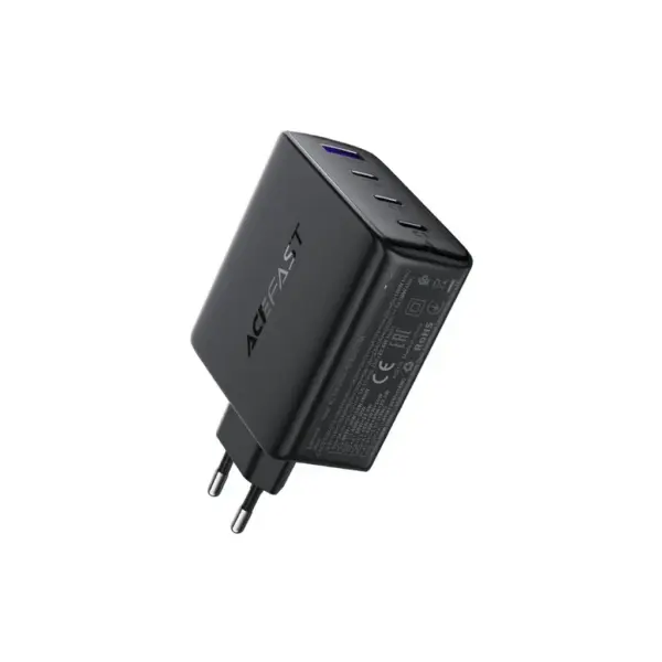 Зарядний пристрій Acefast 4xUSB 100W (3xUSB-C+USB-A) Gan A94 Fast Charger Black (6974316283133)