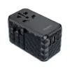 Зарядний пристрій Choetech 4xUSB 100W PD (2хUSB-C+2хUSB-A) сharger diamond model black (PD6028-BK)