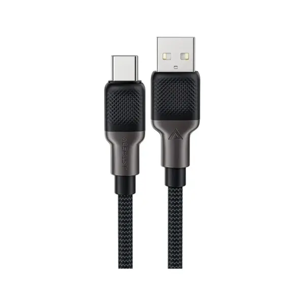 Дата кабель USB 2.0 AM to USB-C 1.2m 3.0A silicone braid Acefast (6974316283126)