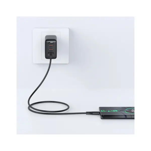 Дата кабель USB 2.0 AM to USB-C 1.2m 3.0A TPE Black Acefast (6974316280866) Дата кабель USB 2.0 AM to USB-C 1.2m 3.0A TPE Black Acefast (6974316280866)