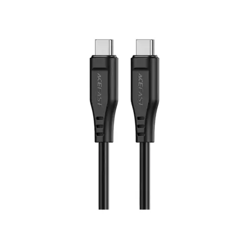 Дата кабель USB-C to USB-C 1.2m 3A TPE C3-03 Black Acefast (6974316280842) Дата кабель USB-C to USB-C 1.2m 3A TPE C3-03 Black Acefast (6974316280842)