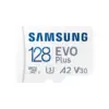Карта пам'яті Samsung 128 GB microSDXC Class 10 UHS-I U3 V30 A2 EVO Plus+SD Adapte (MC128SA/EU) Карта пам'яті Samsung 128 GB microSDXC Class 10 UHS-I U3 V30 A2 EVO Plus+SD Adapte (MC128SA/EU)