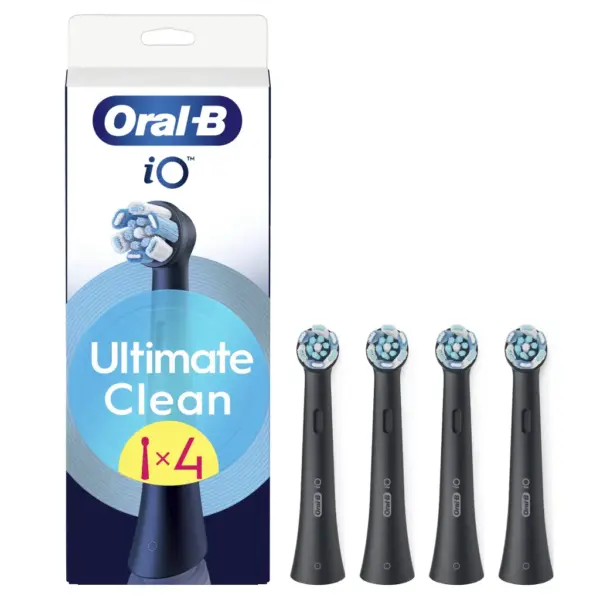 Насадка для зубної щітки Oral-B iO Ultimate Clean Black 4ct (8700216199483) Насадка для зубної щітки Oral-B iO Ultimate Clean Black 4ct (8700216199483)