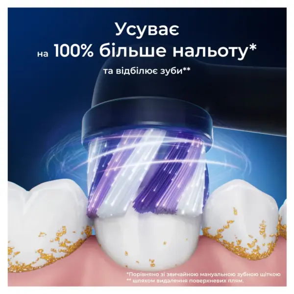 Насадка для зубної щітки Oral-B iO Блискуче відбілювання 4 шт (8700216199254)