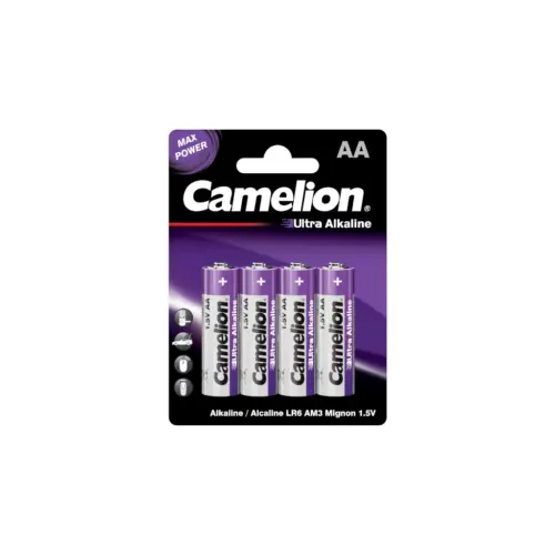 Батарейка Camelion AA LR6 Ultra Alkaline * 4 (LR6-BP4UT)