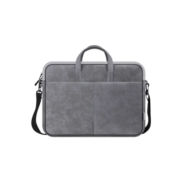 Сумка для ноутбука Defender 15.6" Solid PU gray (26088)