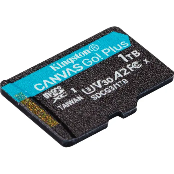 Карта пам'яті Kingston 1TB microSDXC сlass 10 UHS-I U3 V30 A2 Canvas Go Plus G4 (SDCG4/1TBSP)