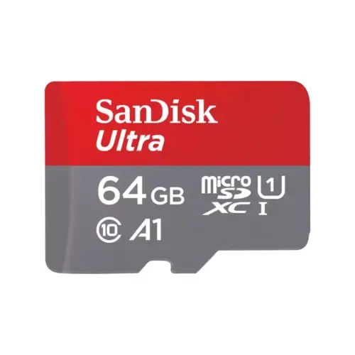 Карта пам'яті SanDisk 64GB microSDXC class 10 UHS-I A1 (SDSQUAB-064G-GN6MN)