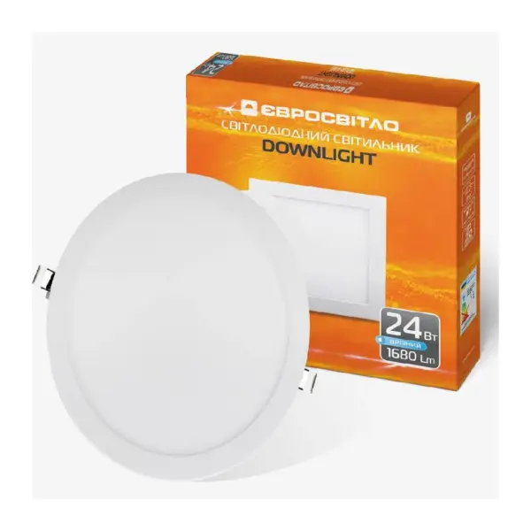 Світильник точковий Євросвітло LED-R-300-24 4200К