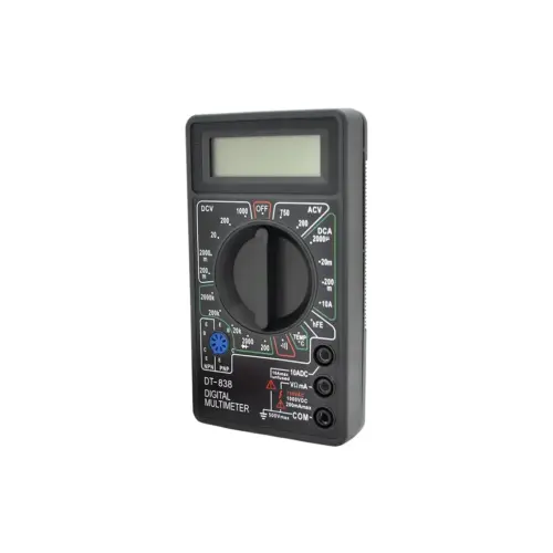 Цифровий мультиметр Voltronic DT-838, V, A, R , T, Q60 (DT-838)