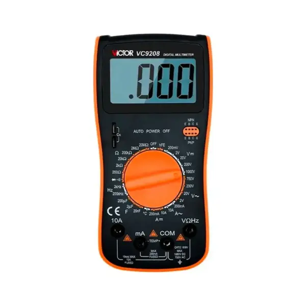 Цифровий мультиметр Victor VC9208, V, A, R, С, F (VC9208) Цифровий мультиметр Victor VC9208, V, A, R, С, F (VC9208)
