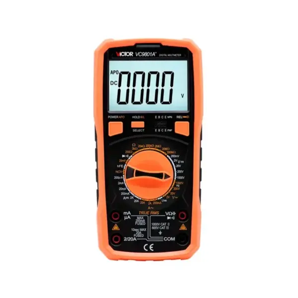 Цифровий мультиметр Victor VC9801A, V, A, R, С, F (VC9801A) Цифровий мультиметр Victor VC9801A, V, A, R, С, F (VC9801A)