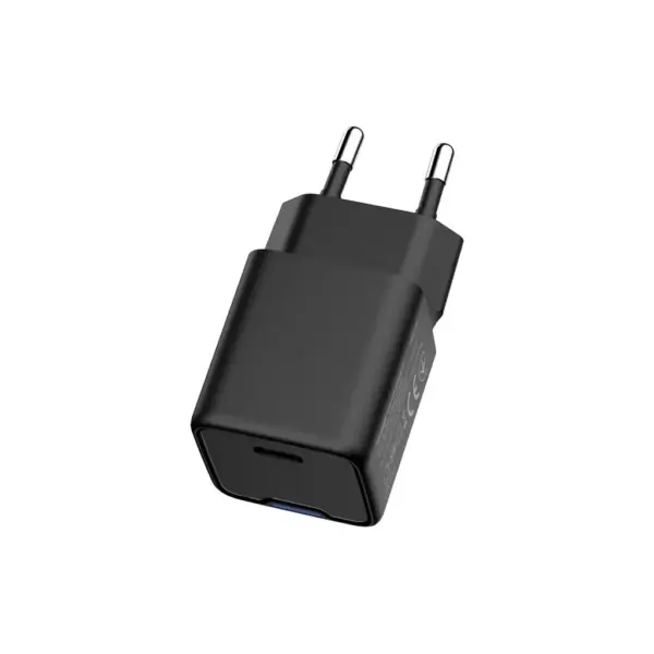Зарядний пристрій ColorWay GaN Mini 25W PD Port PPS USB-C black (CW-CHS052PD-BK)