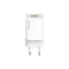 Зарядний пристрій ColorWay GaN Mini 35W PD Port PPS USB (Type-C PD + USB QC4.0) white (CW-CHS055PD-WT)