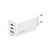 Зарядний пристрій ColorWay GaN Mini 65W PD Port PPS USB (USB-2C1A) white (CW-CHS058PD-WT)