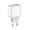 Зарядний пристрій ColorWay Power Delivery Port PPS USB (Type-C PD + Type-C PD) (40W) white (CW-CHS048PD-WT)