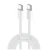 Дата кабель USB-C to USB-C 2.0m (braided cotton) (PD Fast Charging 60W) 3.0А grey ColorWay (CW-CBPDCC068-GR)