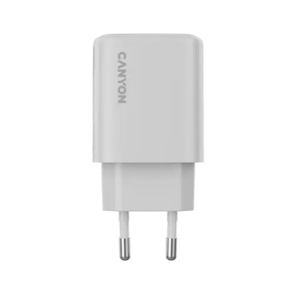 Зарядний пристрій Canyon OnCharge 250 25W 1xPD 1xQC EU White (CNE-CHA250-21)