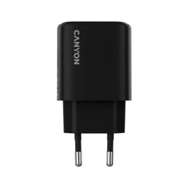 Зарядний пристрій Canyon OnCharge 250 25W 1xPD EU Black (CNE-CHA250-11)