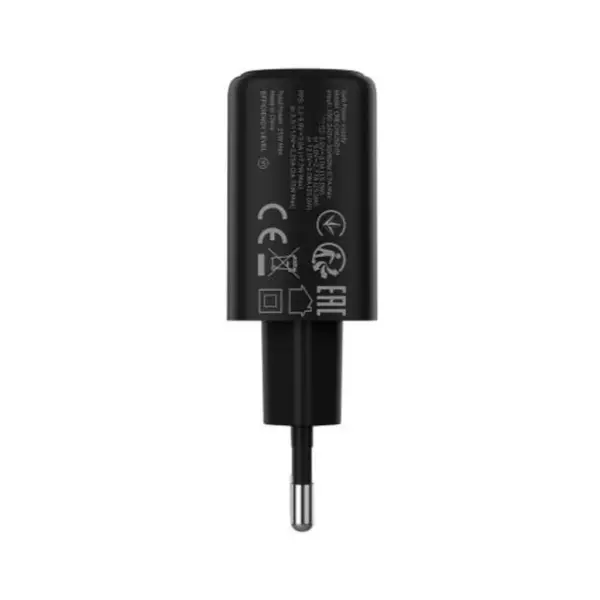 Зарядний пристрій Canyon OnCharge 250 25W 1xPD EU Black (CNE-CHA250-11)