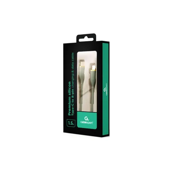 Дата кабель USB 2.0 AM to Lightning 1.5m 2.25A Cablexpert (CC-USB2S-CM8PM-1.5M-G)