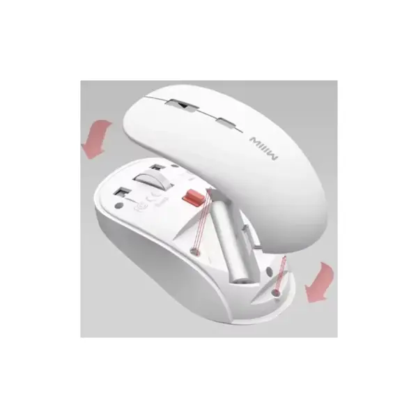 Мишка Xiaomi MiiiW Wireless/Bluetooth White (MW23M22 White) Мишка Xiaomi MiiiW Wireless/Bluetooth White (MW23M22 White)