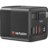 Зарядний пристрій Verbatim GaN 65 W 2 ports (USB-C/1xUSB-A) (32217)