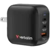 Зарядний пристрій Verbatim MiniGaN 70 W 3 ports (2xUSB-C/1xUSB-A) (32229)