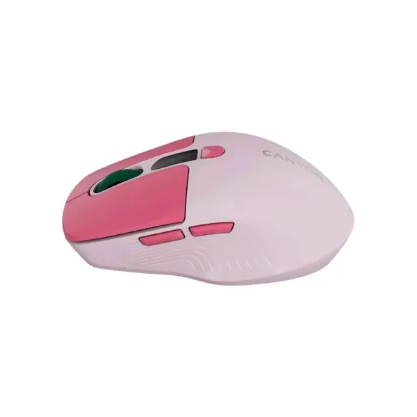Мишка Canyon MW-26 LCD Silent Wireless/Bluetooth Pink (CNS-CMSW26P)