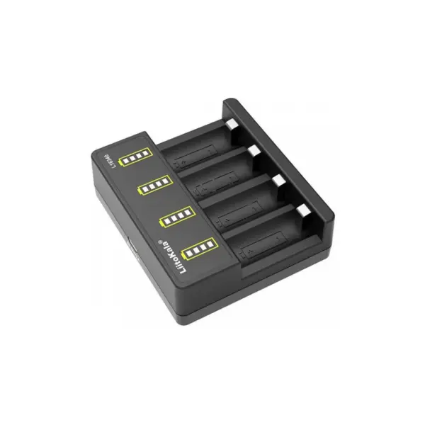 Зарядний пристрій для акумуляторів Liitokala 4 Slots, Li-ion, 16340, CR123A (Lii-L16340)