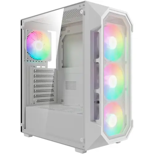 Корпус для ПК Gamdias AURA GC1 ELITE WH ARGB (4711514500608)