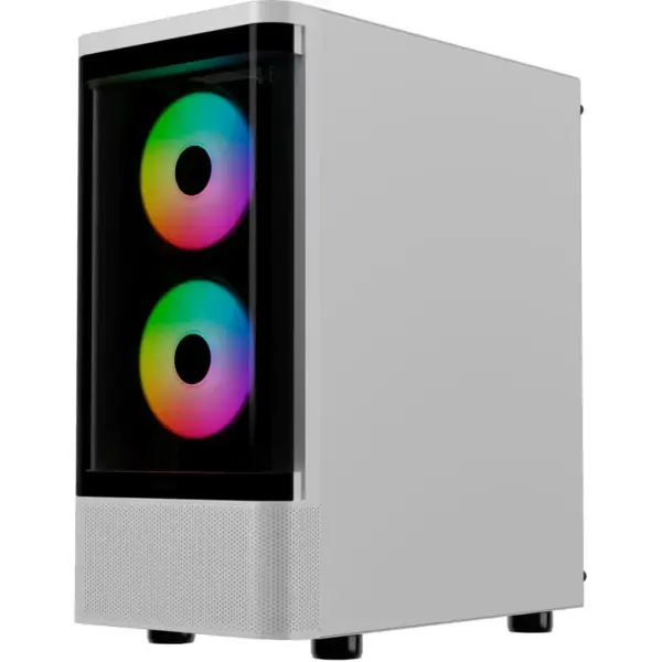 Корпус для ПК Gamdias TALOS E3 CG WH (4711514501209)