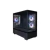 Корпус для ПК 1stPlayer Mi5-BK-2FC7R-1FC7