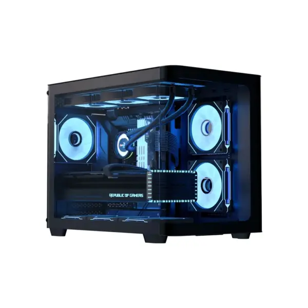 Корпус для ПК AeroCool P300C-G-BK-v1 Black (ACCS-PN02033.11)