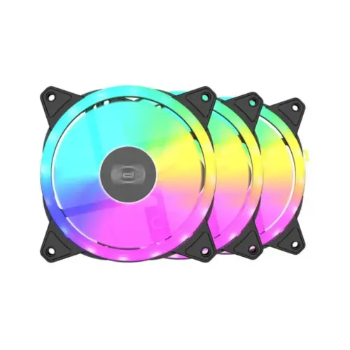Кулер до корпусу PcCooler F3 T120 ARGB BK 3IN1