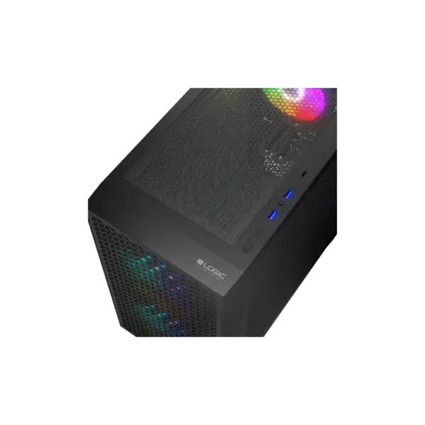 Корпус для ПК Logic concept DART PRO ARGB MINI BLACK (AM-DART-PRO-ARGB-10) Корпус для ПК Logic concept DART PRO ARGB MINI BLACK (AM-DART-PRO-ARGB-10)