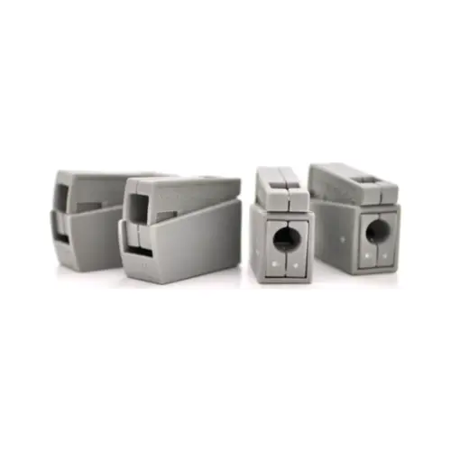 З'єднувач кабелю 1-pin аналог WAGO К224-101, 50штпак Voltronic (К224-101/50)