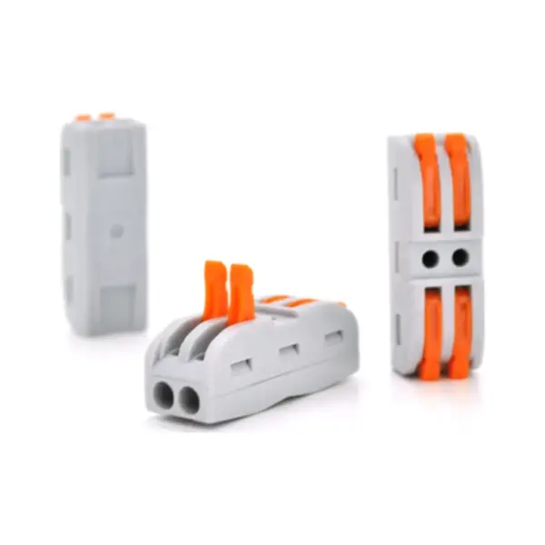 З'єднувач кабелю 2-pin аналог WAGO K212, 15штпак Voltronic (K212/15 / 41533) З'єднувач кабелю 2-pin аналог WAGO K212, 15штпак Voltronic (K212/15 / 41533)