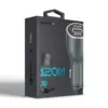Зарядний пристрій Armorstandart Resolute Power ASPP-21 120W 2xUSB-C, 1xUSB-A (ARM70026)