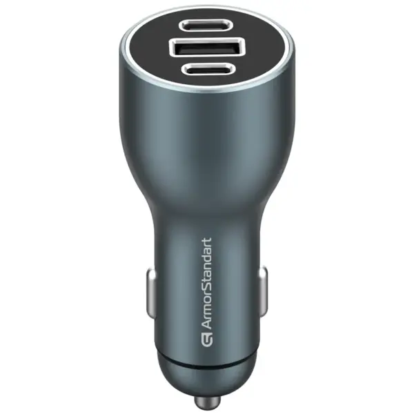 Зарядний пристрій Armorstandart Resolute Power ASPP-21 120W 2xUSB-C, 1xUSB-A (ARM70026)