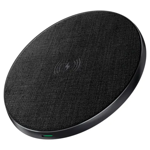 Зарядний пристрій Armorstandart Wireless Charging Resolute Power AWC-47 Round 15W Black (ARM73179)
