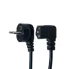 Кабель живлення C13 1.8m 90° corner black Armorstandart (ARM73124)