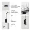 Кабель живлення USB to DC 5.5x2.1mm 9V 0.8m Armorstandart (ARM65662)