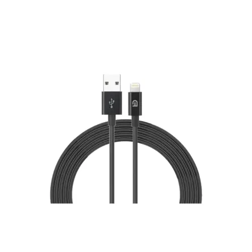 Дата кабель USB 2.0 AM to Lightning 1.0m black Armorstandart (ARM64287) Дата кабель USB 2.0 AM to Lightning 1.0m black Armorstandart (ARM64287)