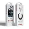 Дата кабель USB 2.0 AM to Lightning 1.0m Spiral 2.4A black Armorstandart (ARM75391)