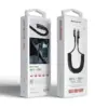 Дата кабель USB-C to USB-C 1.0m Spiral 3A Black Armorstandart (ARM75392)