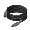 Дата кабель USB-C to USB-C 1.0m Magnetic 60W Black Armorstandart (ARM75513)