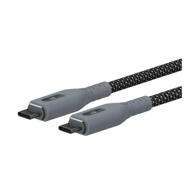 Дата кабель USB-C to USB-C 1.0m Magnetic 60W Black Armorstandart (ARM75513)